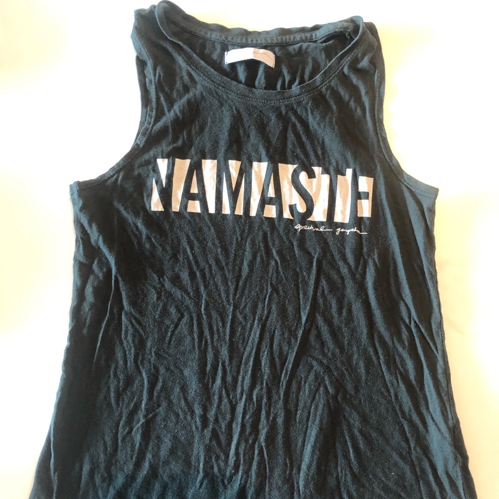 Spiritual gangster “NAMASTE” tee